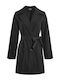 Celestino Women's Gabardine Removable Belt Black