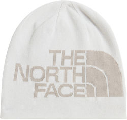 The North Face Highline Beanie Unisex Reversible Σκούφος Πλεκτός σε Μπεζ χρώμα