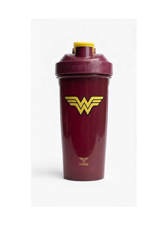 Shaker Πρωτεΐνης 600ml Πλαστικό Κόκκινο