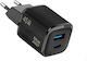 Blue Star Wireless Charger GaN With USB-A Output Port And USB-C Output Port 45W Power Delivery Black VT-334