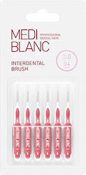 Mediblanc Interdentalbürsten 0.4mm Rosa 6 Stück Mediblanc Interdentalbürsten 0.4mm Rosa 6 Stück
