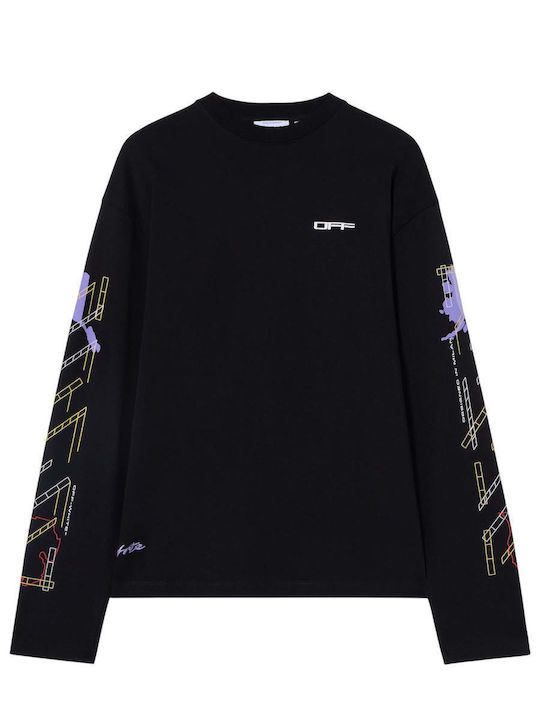 Long Sleeve Black Blouse