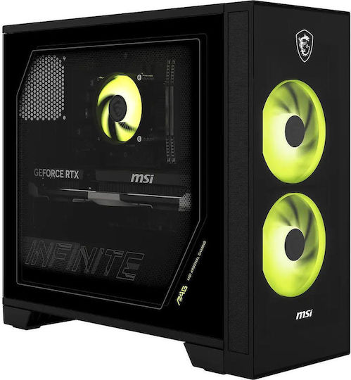 MSI MAG Infinite S AI 2NVL5-013EU Gaming Desktop PC (Ultra 5-225F/16GB DDR5/1TB SSD/GeForce RTX 5060/No OS)