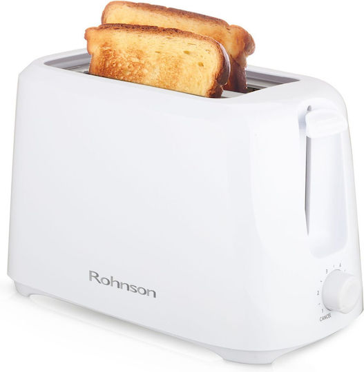 Rohnson Тостер 2 места 700W бял