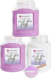 Jelly Spa Badezusätze Hand & Fuß Set Lavendel & Verdünnungsmineralien 3er Pack Jelly Spa Badezusätze Hand & Fuß Set Lavendel & Verdünnungsmineralien 3er Pack