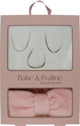 Bake & Praline Set de Îngrijire a Feței Prosop-mască & Bandă pentru Păr Bake & Praline Set de Îngrijire a Feței Prosop-mască & Bandă pentru Păr
