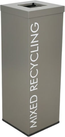 Molyto Recycling Waste Bin 45 Liters Elegance Mixed Recycling 8 Shades