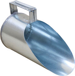 Kommerzielle Lebensmittelschaufel Metallisch Galvanisiert 26 cm Serie 1