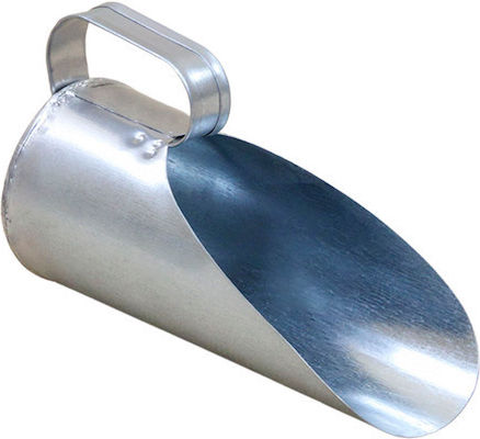Kommerzielle Lebensmittelschaufel Metallisch Galvanisiert 16 cm Serie 1