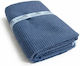 Solart Θαλάσσης Πετσέτα Microfiber Σώματος 220gr/m² Γκρι 175x110εκ.