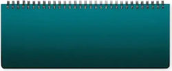 Legami Milano Weekly Planner 2027 Turquoise 10.2x27.2cm