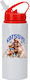 Digital Place Kids Water Bottle Made of White Aluminium 600ml