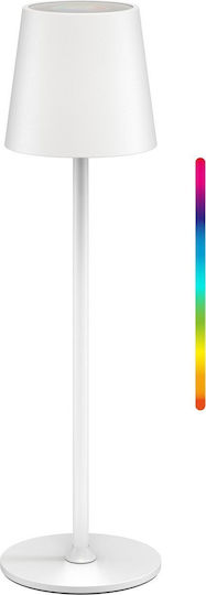 Goobay Пластмасов Портатиф LED с Бяла Шапка и Основа