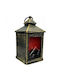 Dekoratives Tischlampen LED Warmweiß Kamin 11x20cm