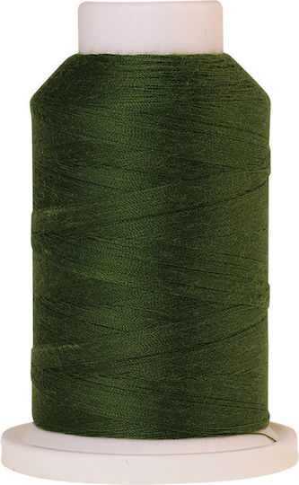 Fire De Cusut Overlock Finețe 120 1000 M Con 100% Poliester Mettler Seracor Verde De Curte