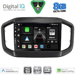 Digital IQ Auto-Audiosystem Für Fiat Strada 2020-2026 Bluetooth USB Eingebautes Wi-Fi GPS Apple CarPlay Android Auto Mit Touchscreen 9 Zoll Digital IQ Auto-Audiosystem Für Fiat Strada 2020-2026 Bluetooth USB Eingebautes Wi-Fi GPS Apple CarPlay Android Auto Mit Touchscreen 9 Zoll