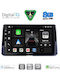 Digital IQ Auto-Audiosystem für Toyota Corolla 2019-2026 Bluetooth USB Eingebautes Wi-Fi GPS Apple CarPlay Android Auto mit 10 Zoll Touchscreen