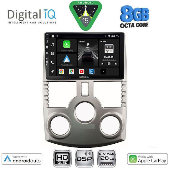 Digital IQ Автомобилна Аудио Система За Daihatsu Terios 2006-2017 Bluetooth USB WiFi GPS Apple CarPlay Android Auto С Touch Screen 9"