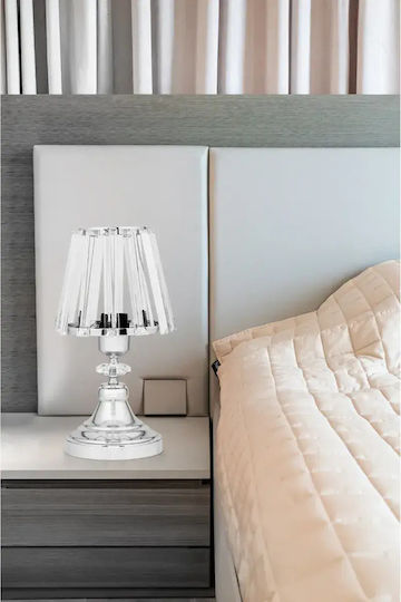 SteweHome Kristall Tischlampe Für E14 Fassung