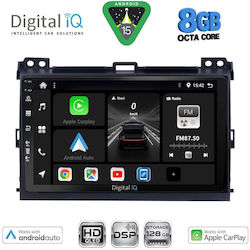 Digital IQ Auto-Audiosystem für Toyota Land Cruiser 2002-2008 mit Bluetooth USB und GPS