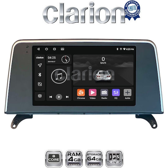 Clarion Car Audio System For BMW X5 (E70) / X6 (E71) / X6 Bluetooth USB WiFi GPS