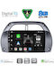 Digital IQ Auto-Audiosystem für Toyota RAV 4 2000-2006 mit A/C (Bluetooth/USB/WiFi/GPS/Apple CarPlay/Android Auto) mit 9 Zoll Touchscreen