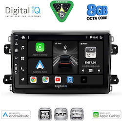 Digital IQ Auto-Audiosystem für Fiat Ducato 2021-2026 Bluetooth USB Eingebautes Wi-Fi GPS Apple CarPlay Android Auto mit 9 Zoll Touchscreen Digital IQ Auto-Audiosystem für Fiat Ducato 2021-2026 Bluetooth USB Eingebautes Wi-Fi GPS Apple CarPlay Android Auto mit 9 Zoll Touchscreen