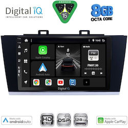 Digital IQ Auto-Audiosystem für Subaru Legacy / Outback 2014-2019 Bluetooth USB Eingebautes Wi-Fi GPS Apple CarPlay Android Auto mit 9 Zoll Touchscreen
