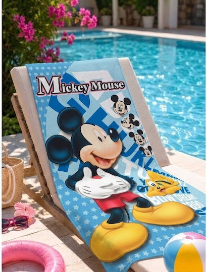 Плажна Кърпа Детска 100 Микрофибър 70x140 Mickey Paidtowel-06