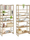 Bibliotecă Natural 58x27x136cm