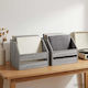 vidaXL Hi-Fi Furniture Grey 30x38x29cm