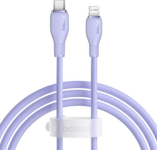 Baseus Pudding USB-C to Lightning Cable 20W Μωβ 1.2m P10355701511-00