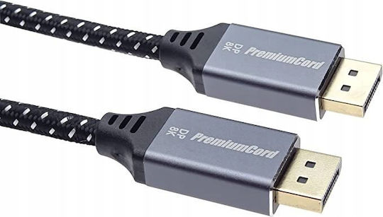 PremiumCord DisplayPort male - DisplayPort male 0.5m Black