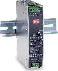 DIN-Schienen-Stromversorgung mit Ausgang 12V und Leistung 120W 10A DIN-Schienen-Stromversorgung mit Ausgang 12V und Leistung 120W 10A