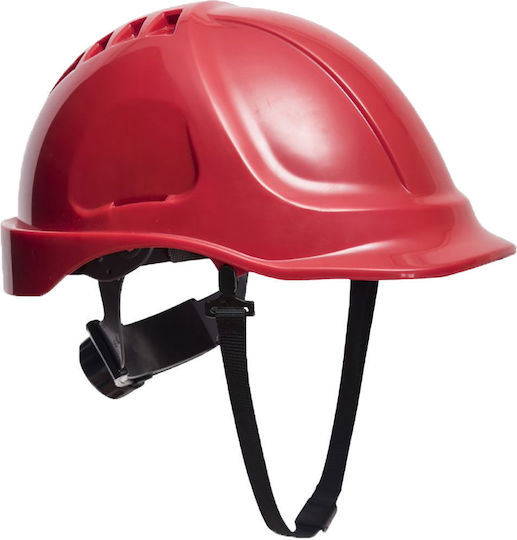 Portwest Portwest Arbeitshelme mit Ohrstöpseln Rotes