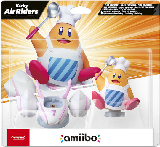 Amiibo Chef Kawasaki & Hop Star Kirby Air Riders