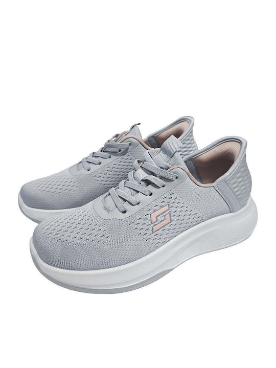 Ustyle Damen Sneakers Grau