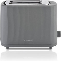 Rohnson Prăjitor de pâine 2 sloturi 800W Gri