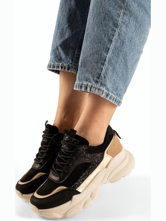 The Shoemart Adidași Chunky Pentru Femei Negri