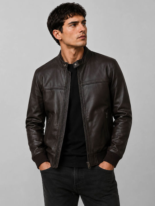 Leather Jacket Brown