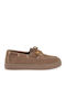 Damen Mokassins in Tabac Braun Farbe