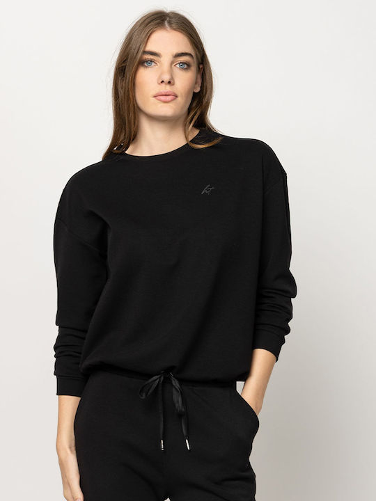 Heavy Tools Damen Pullover Schwarz
