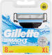 Gillette Mach3 Start Ανταλλακτικές Κεφαλές με 3 Λεπίδες 8τμχ