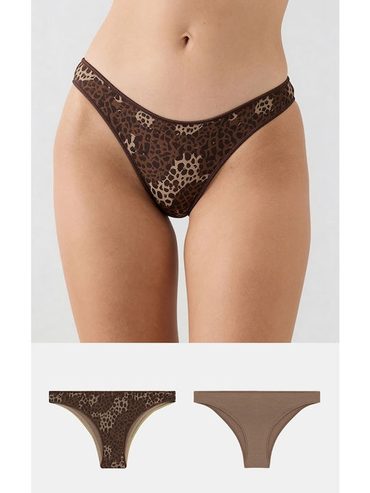 Minerva Fimelle Rio Κυλοτάκια Γυναικεία Slip 2Pack