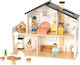 Tooky Toys Hölzernes Puppenhaus