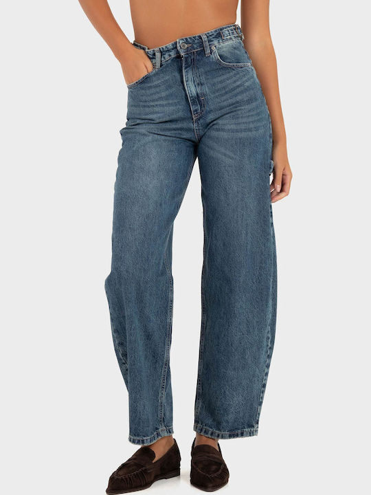 Damen Jeans Hosen C40S0036-Dunkel Gealtert