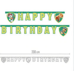 Светлинна гирлянда Happy Birthday Paw Patrol Dino Movie 200 см