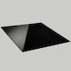 PPZ Plainbl6060 Floor Tile for Interior Glossy 60x60cm Black