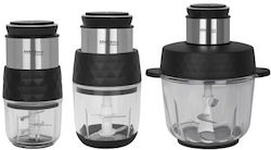 Kraft & Dele Mini Tocatoare Multi 550W cu Recipient 300ml Gri Kraft & Dele Mini Tocatoare Multi 550W cu Recipient 300ml Gri