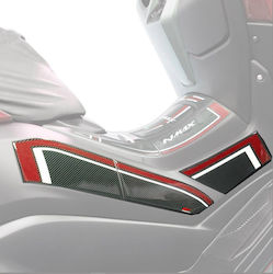 Gpk Set 3d Side Floor Motorcycle Protective Gear Yamaha Nmax 125 155 2021-2024 Red-Carbon 61gp92 Gpk Set 3d Side Floor Motorcycle Protective Gear Yamaha Nmax 125 155 2021-2024 Red-Carbon 61gp92
